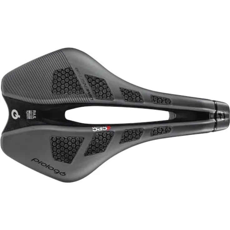 Prologo Sillin Dimension CPC Tirox 143, Fahrradsattel mit ergonomischem Design, Druckentlastung und variabler Dichte