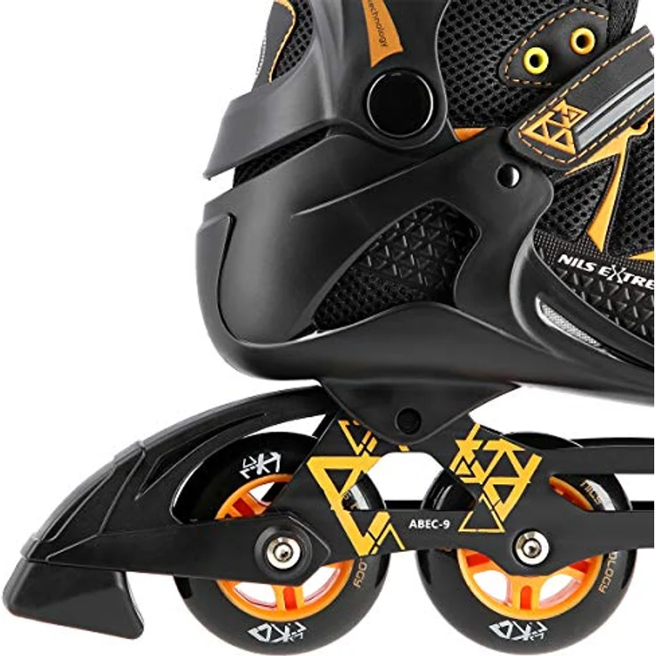 Nils Extreme NA9022 Orange 40 Inline-Skates mit ABEC9-Lager und 80-mm-Rädern – Bild 5