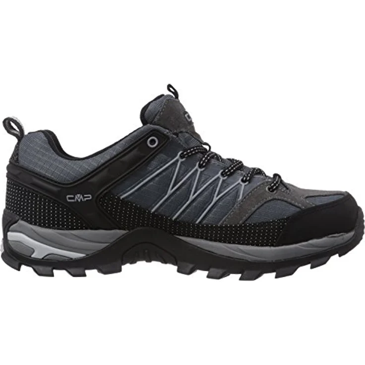 CMP RIGEL LOW TREKKING SHOES WP, wasserdichte Wanderschuhe mit EVA-Sohle und gummierter Profilsohle – Bild 6