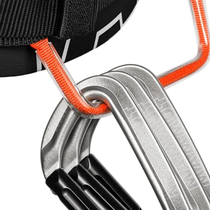 Mammut 4 Slide Klettergurt, robuster und bequemer Klettergurt, verstellbar, Größe M, L, XL – Bild 6