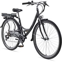 Bild für Teutoburg Senne Pedelec Citybike Elektrofahrrad schwarz