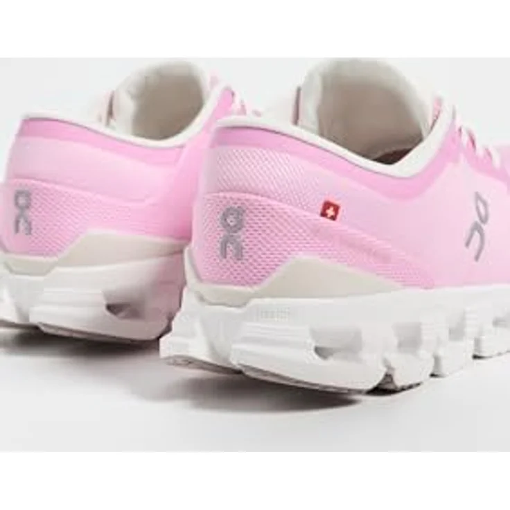 ON Cloud X 4 Damen Laufschuhe, leichte Allround-Laufschuhe mit CloudTec®-Dämpfung, pink, EU 41 – Bild 3