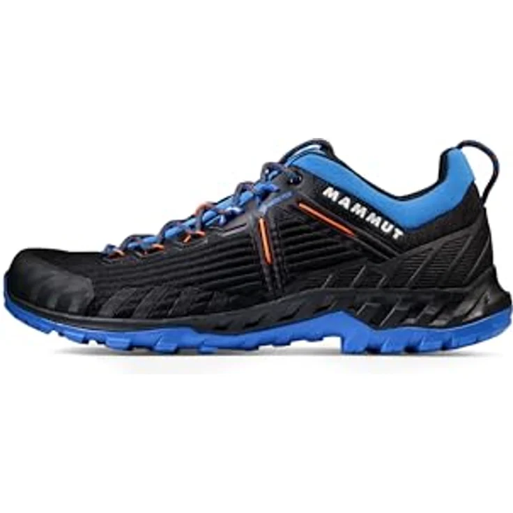 Mammut Alnasca Knit III Low GTX Men, Herren Wanderschuhe mit GORE-TEX Membran, Vibram Megagrip, Schwarz – Bild 1