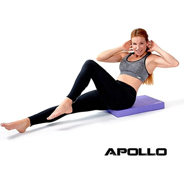 Apollo Profi Balance-Pad - Balance-Board Koordinationsmatte für Fitness,Yoga und Pilates, 23,5 x 37,5 x 6 cm – Bild 4