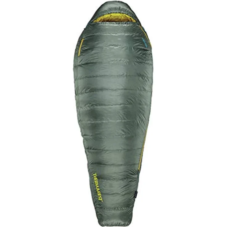 Therm-a-Rest Questar Lightweight Down Mummy Sleeping Bag Balsam, Regular, 20-Degree, Hydrophobe Daunen, Unübertroffenes Stauvolumen – Bild 2