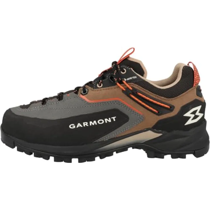 Garmont Akron GTX, Wanderschuhe für Erwachsene mit Veloursleder und Michelin-Offroad-Sohle, braun