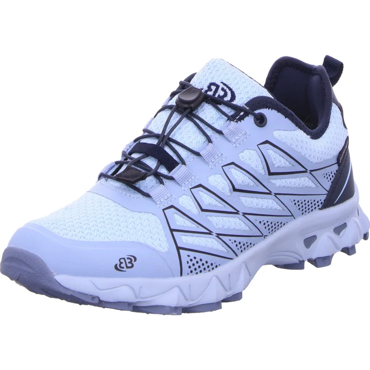 BRÜTTING Mission Trekkingschuh, sportlicher Wanderschuh mit TEX-Membran, blau – Bild 1