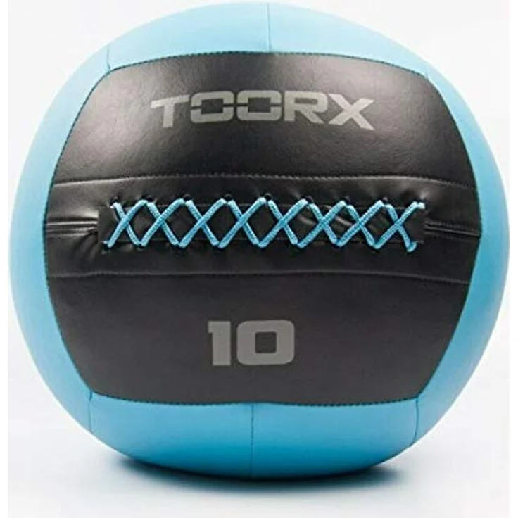 Toorx - Wall Ball 10kg Durchmesser 35cm AHF-231, Medizinball für Fitness und Crossfit, schwarz – Bild 1