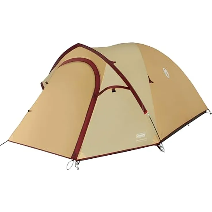Coleman Darwin 3 Plus Summer Zelt, kompaktes 3-Personen-Kuppelzelt, 2000 mm wasserdicht, atmungsaktiv, leicht 4,5 kg, eingenähte Bodenplane