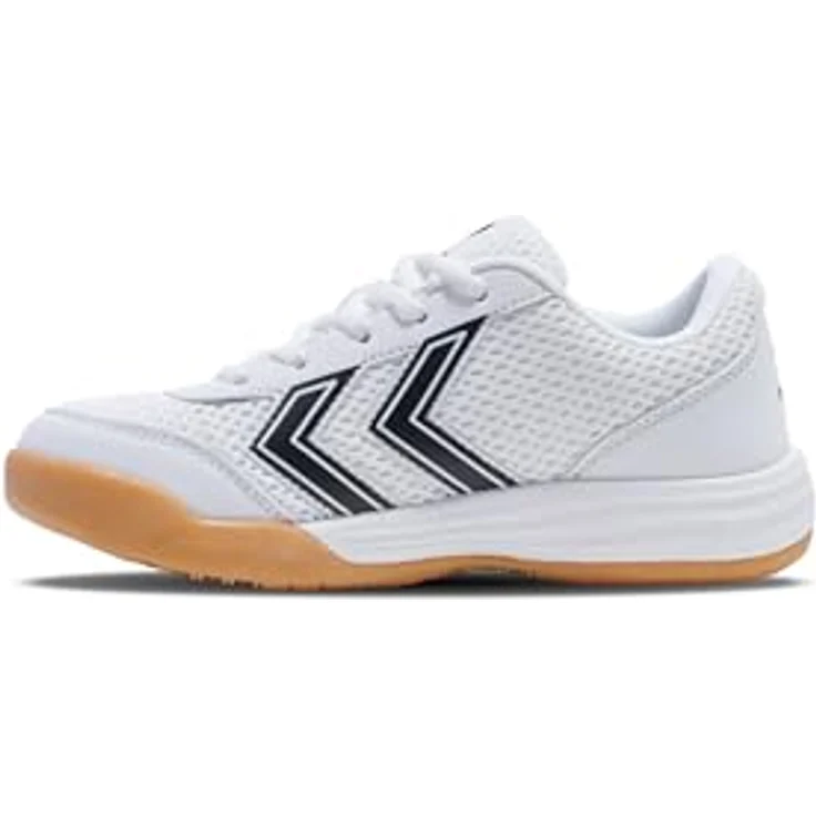 Hummel Multiplay Flex Kinder Laufschuhe, atmungsaktiv und schlupffähig, grau – Bild 6