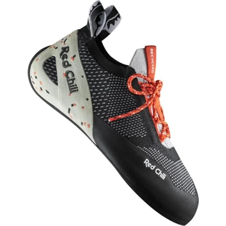 Red Chili Ventic Air Lace II, Damen Kletterschuhe mit moderatem Downturn, grau, Größe 42, atmungsaktive Strickkonstruktion aus recyceltem Polyester – Bild 1