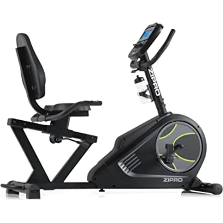Zipro Heimtrainer Fahrrad Glow, Ergometer Fitnessbikes, Magnetisches Fahrradtrainer, Ergometer Fahrrad bis 150kg, Indoor Bike, Trainingsfahrrad für zuhause, Fahrradergometer Kabelgebunden