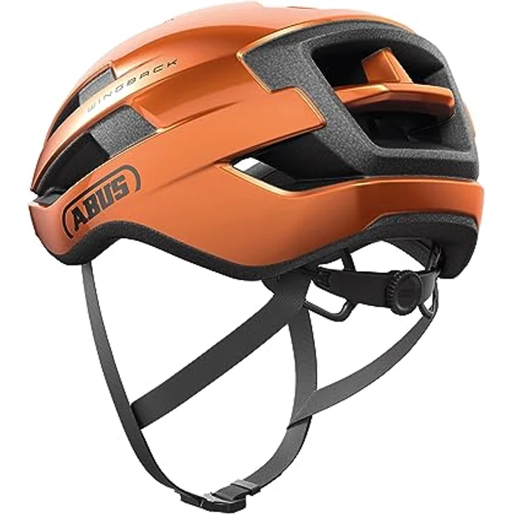 Abus WingBack, Velohelm (51 - 55 cm) mit tiefen Belüftungskanälen, leichtem Design und Quin-Option – Bild 6