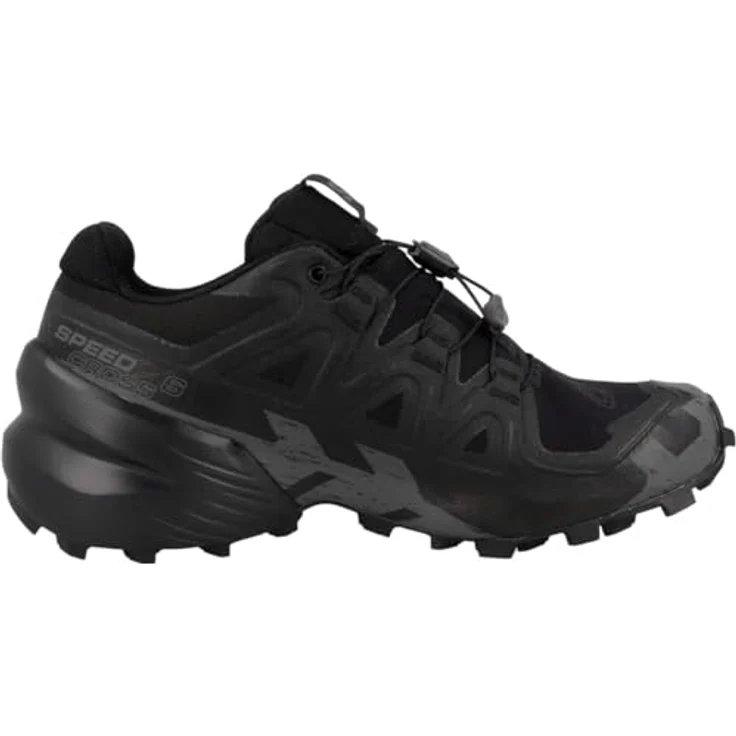Salomon Speedcross 6, Damen Laufschuhe mit Gore-Tex-Membran und starkem Grip, Schwarz – Bild 3