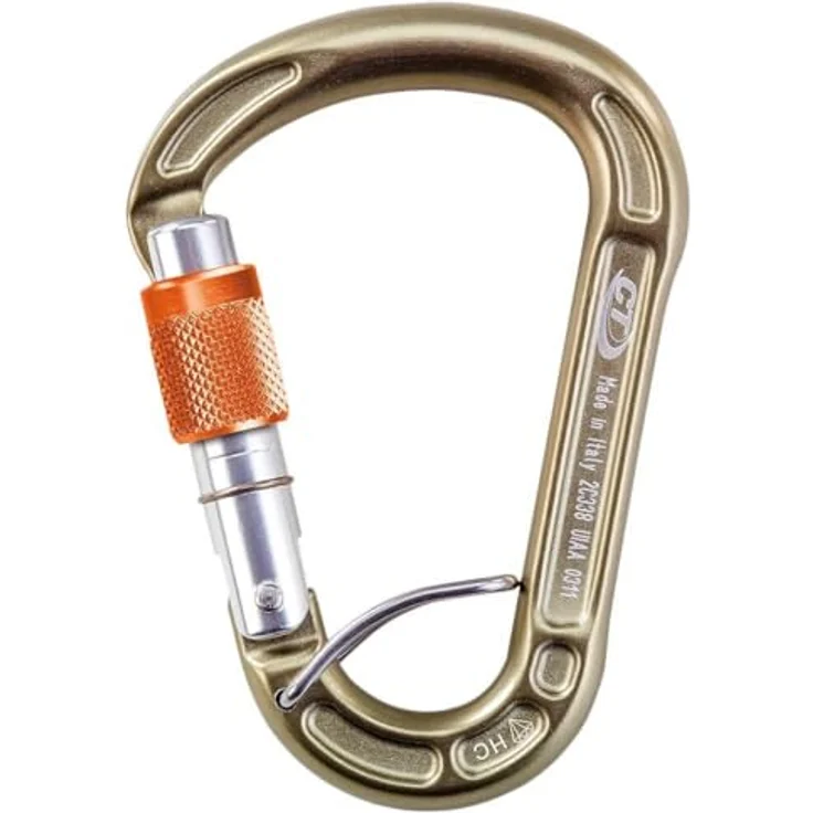 Climbing Technology Karabiner / Express-Set HMS Concept HC SGL - braun bronze (158) - Hochwertiges Material, langlebig – Bild 2