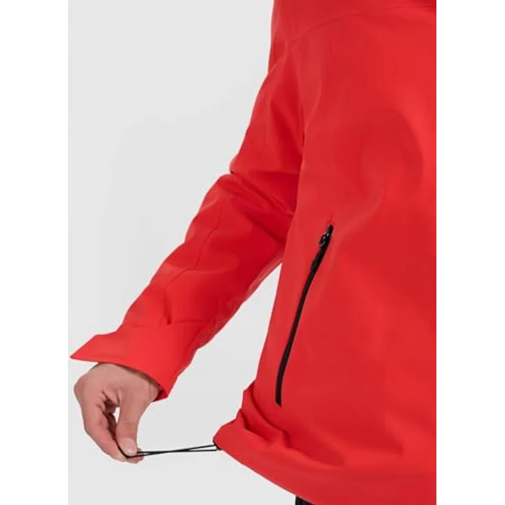 4F Skijacke K2609, Rote Herren-Skijacke Größe M – Bild 6