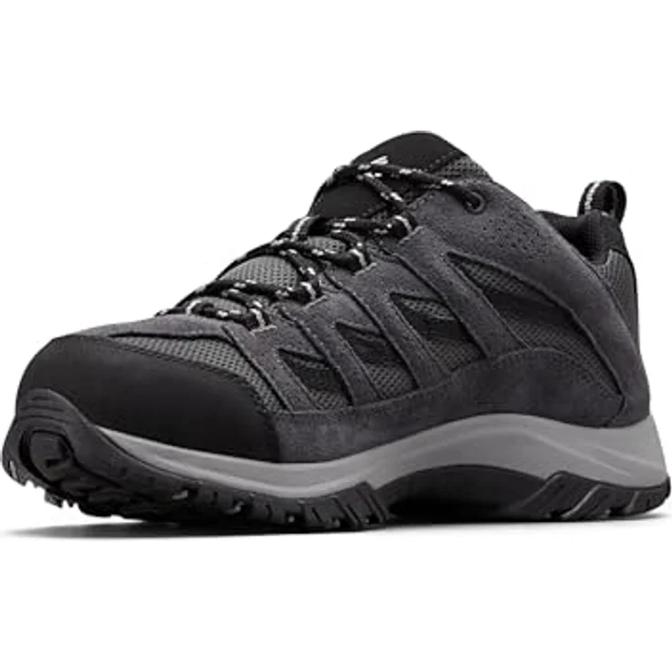 Columbia Crestwood Wanderschuhe für Herren, Wildleder und Textil, leichte Techlite Mittelsohle, Omni-Grip Gummisohle für guten Grip – Bild 8