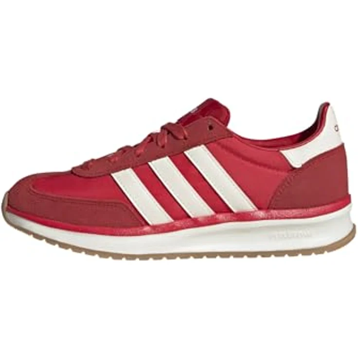 Adidas RUN 70S 2.0, Damen Laufschuhe mit Cloudfoam-Zwischensohle und sportlich-retro Design, rot – Bild 2