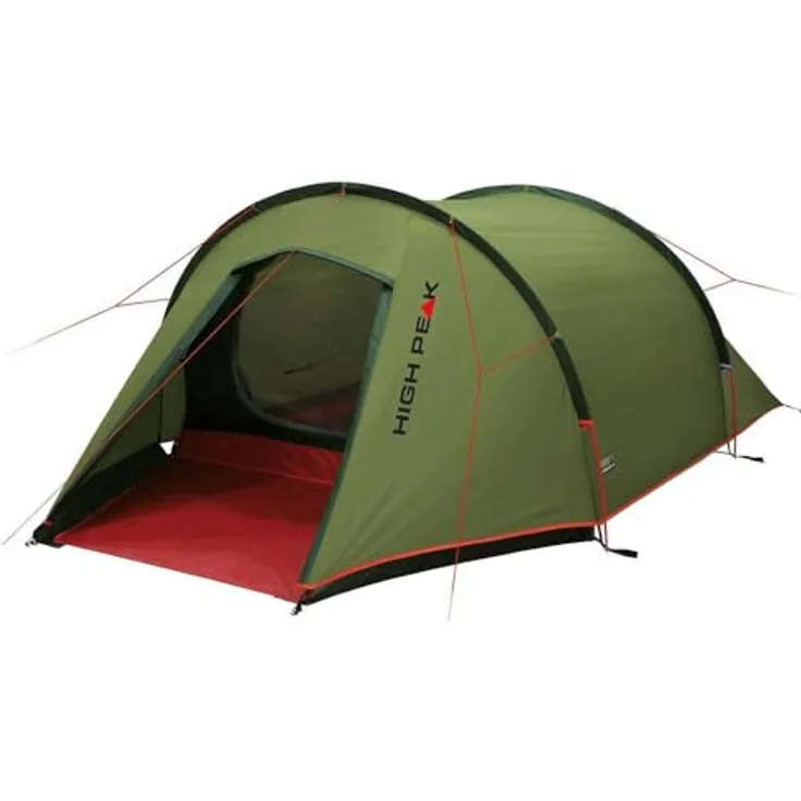 High Peak Kite 2 LW, Oliv Campingzelt für 2 Personen, leicht und kompakt, 2022 Modell