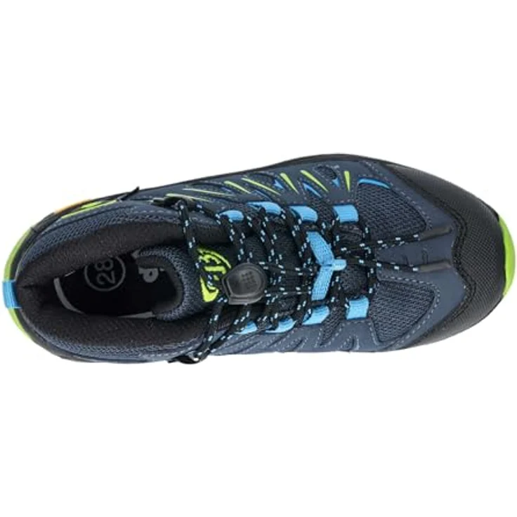 Brütting Expedition Kids High, Jungen Wanderschuhe, komfortabel und modern, Größe 34, Blau – Bild 4