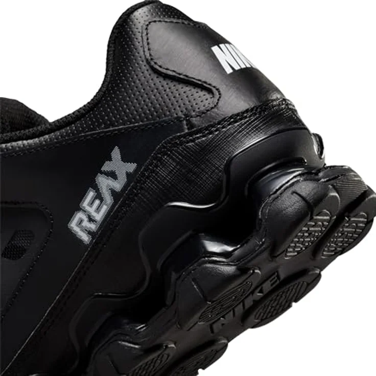 Nike Reax 8 TR, Herren Sneaker mit reaktionsfreudiger Dämpfung und dynamischem Schnürsystem, schwarz – Bild 8