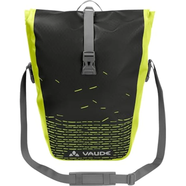 Vaude Aqua Back Print Single, 24 l Gepäckträgertasche mit wasserdichtem Wickelverschluss und QMR 2.0 Befestigungssystem, PVC-frei – Bild 4