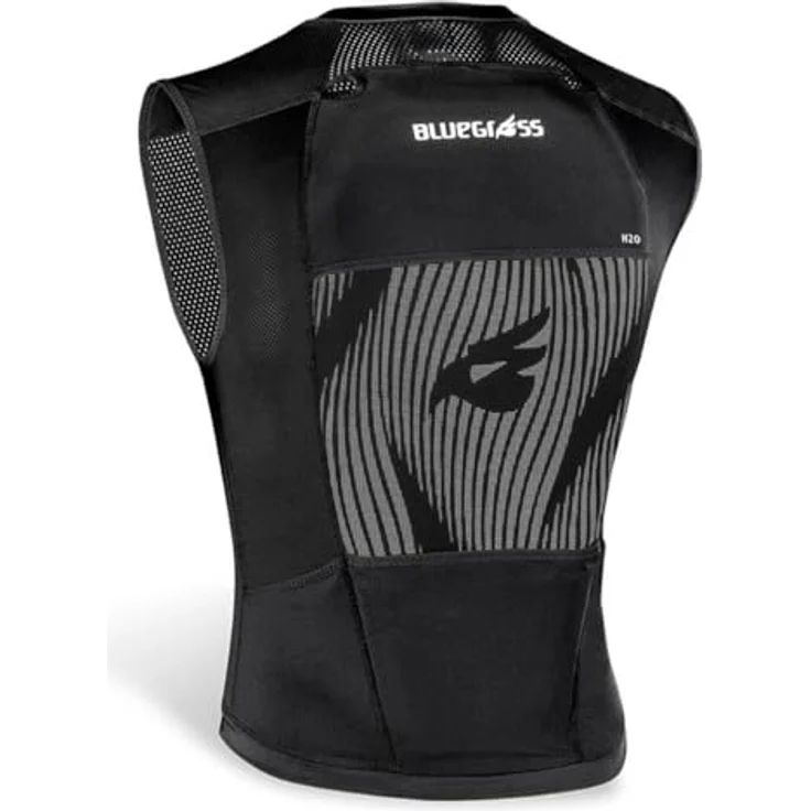 Blue Grass Armour Lite Rückenprotektor, leichter Ski- und Snowboard-Protektor in schwarz – Bild 2