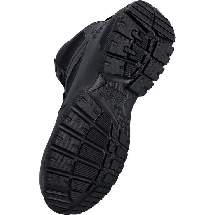 Magnum Arbeitsschuhe Vanguard 6.0, Herren Wanderschuh aus Leder, schwarz, mit atmungsaktiven Mesh-Einsätzen und seitlichem Reißverschluss