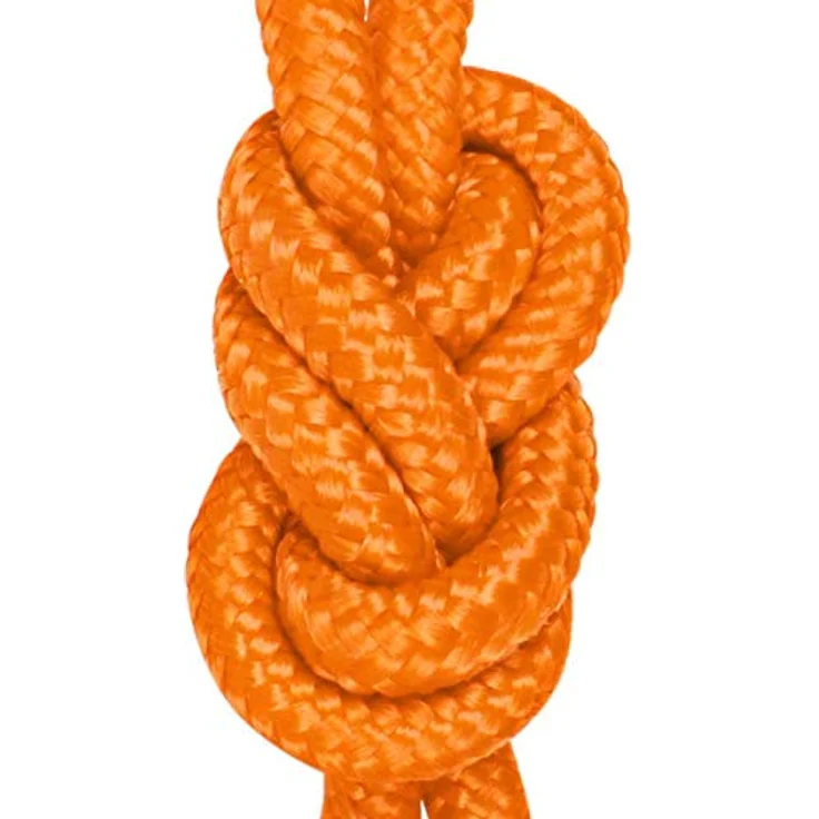 normani Polypropylen-Seil, belastbar bis 250 kg, 5mm/60m, orange, abriebfest und wasserabweisend – Bild 3