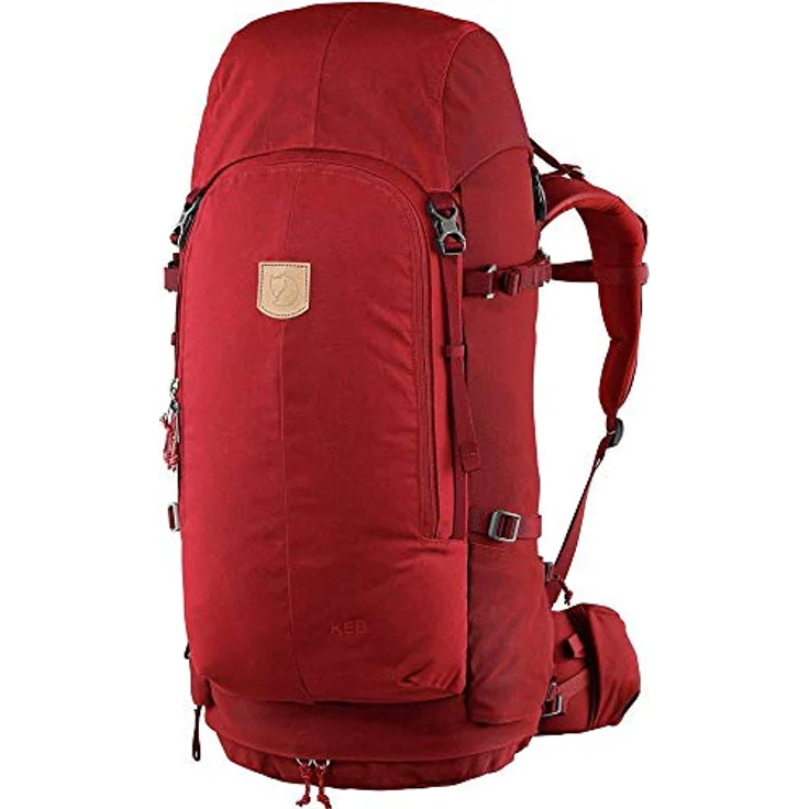 Fjällräven Keb 52 W Wanderrucksack für Damen, 52 L, mit integrierter Regenhülle, Lava-Dark Lava – Bild 1
