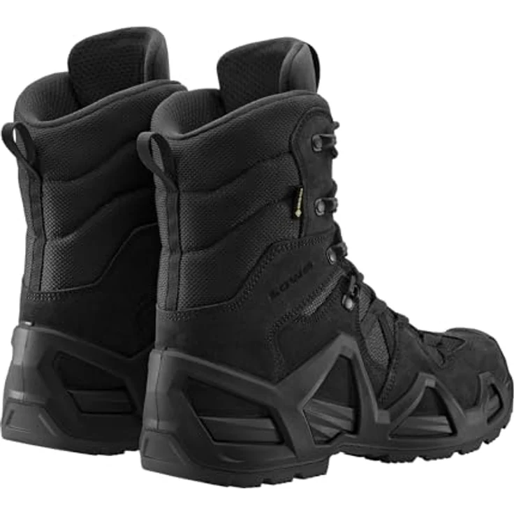 LOWA Zephyr MK2 GTX High Stiefel, wasserfester Einsatzstiefel mit reißfestem Veloursleder und GORE-TEX, schwarz 51 – Bild 4