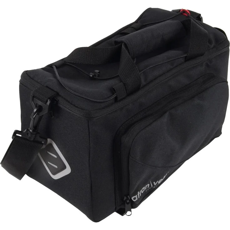 Atran Velo Zap AVS, Velotasche mit 10,5 l Volumen, spritzwasserabweisend, erweiterbar auf 18,5 l, abnehmbarer Schultergurt, AVS-Systemadapter
