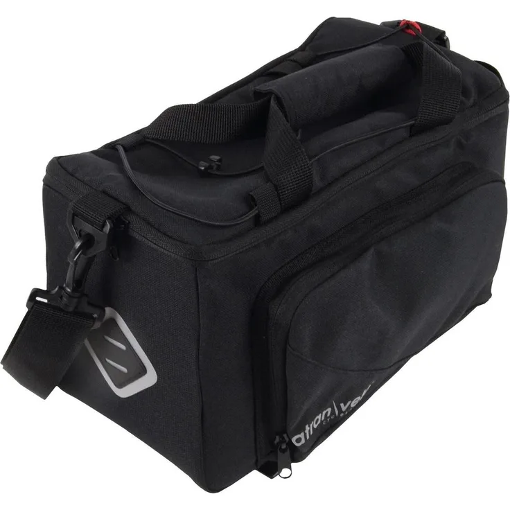 Atran Velo Zap AVS, Velotasche mit 10,5 l Volumen, spritzwasserabweisend, erweiterbar auf 18,5 l, abnehmbarer Schultergurt, AVS-Systemadapter