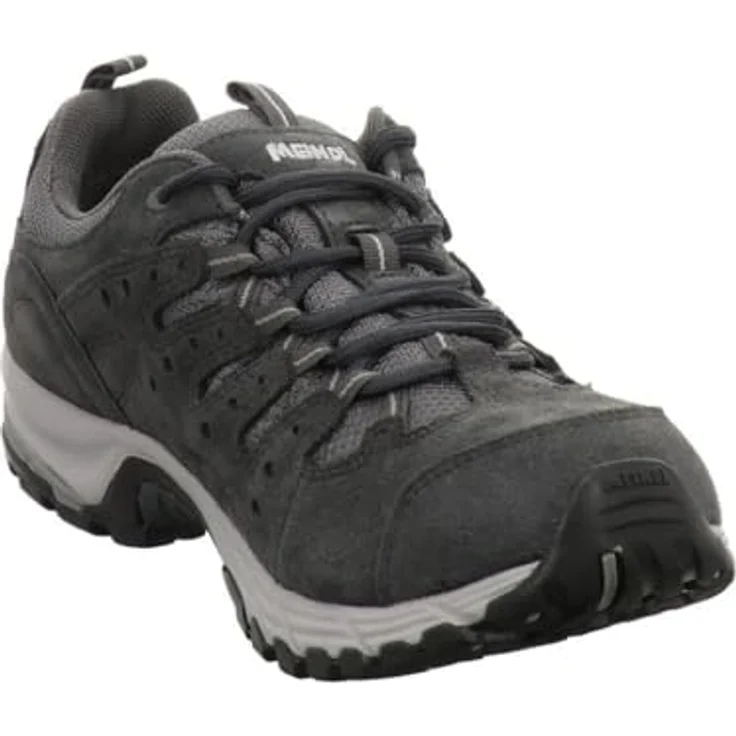 Meindl Rapide GTX, Wanderschuhe aus Velourleder in Grau, Größe 46.5, weit geschnitten – Bild 3
