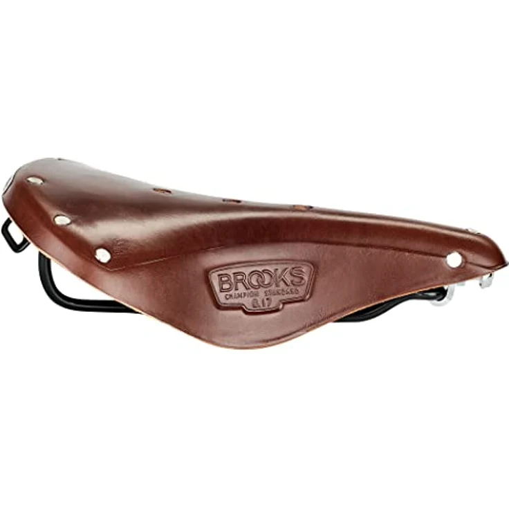 Brooks England, Velosattel aus Leder für lange Touren und Trekking, flexibel – Bild 2