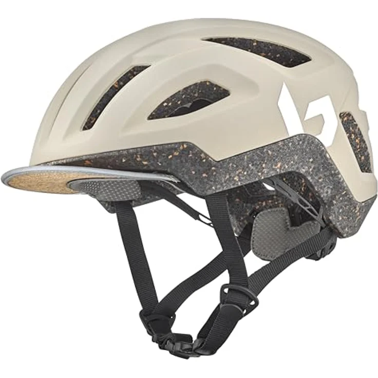 BOLLÉ City-Fahrradhelm "REACT", Eco Helm für Damen, 55-59 cm, oatmeal matte – Bild 1