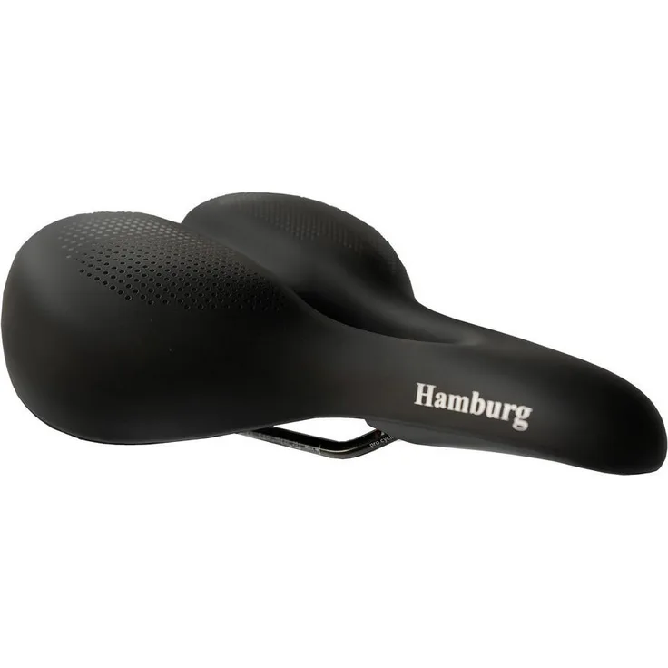 P&P Procycling, Velosattel Hamburg 040, schwarz, 268x255mm, 669g