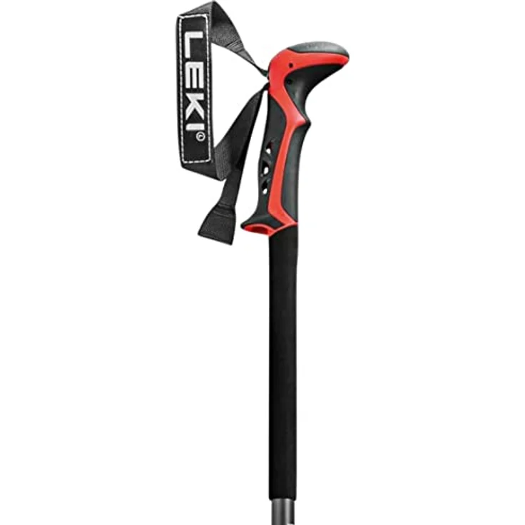 LEKI Haute Route 3 Skistöcke, langlebig und komfortabel, Dark Anthracite-Dark Red-Black, 110-150 cm – Bild 4