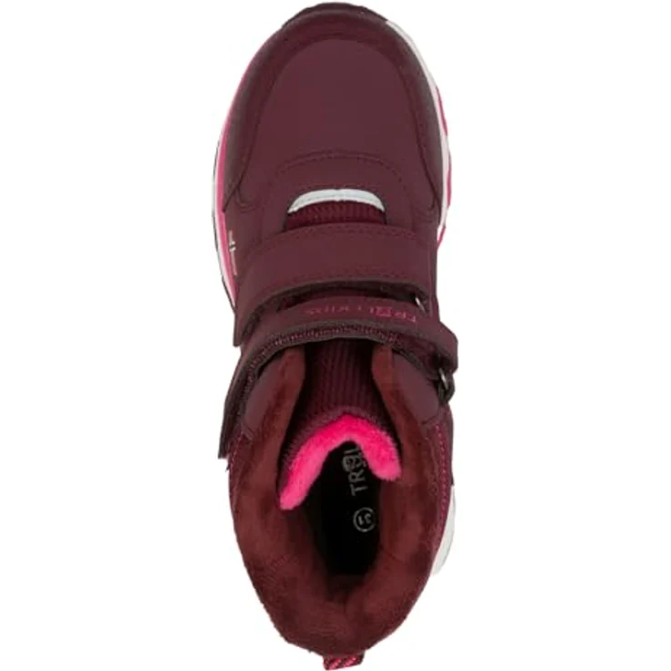 Trollkids KIDS HAFJELL WINTER BOOTS, Jungen Winterstiefel mit hoher Dämpfung und profilierten Gummi-Sohlen, rot, Größe 35 – Bild 2
