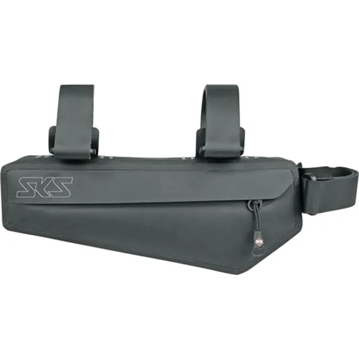 SKS Race Frame Bag, wasserdichte Rahmentasche mit 0,67 l Volumen und reflektierenden Elementen