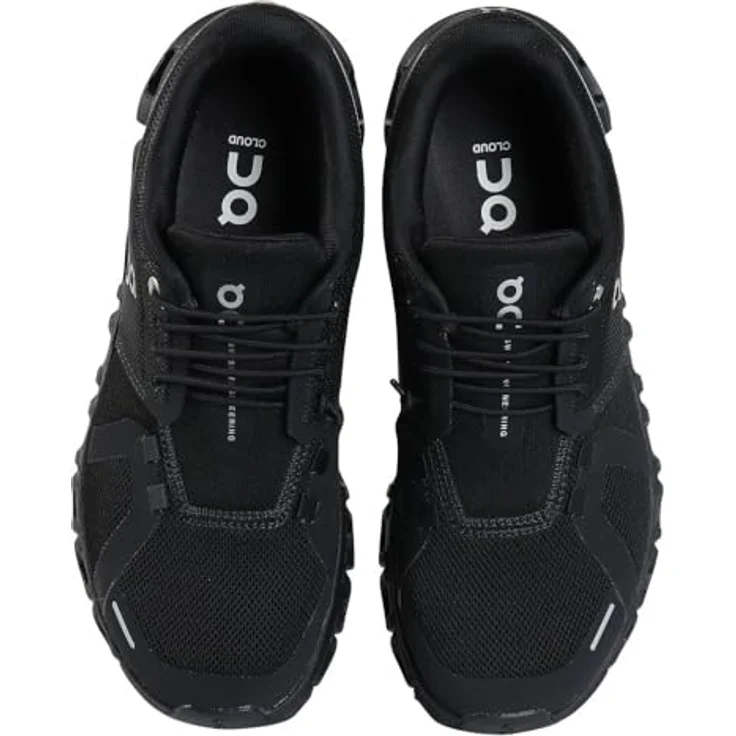 ON Running Cloud 6 - Damen Laufschuhe, Schwarz, atmungsaktives Mesh, CloudTec®-Dämpfung, EU 36.5 US 5.5 – Bild 2