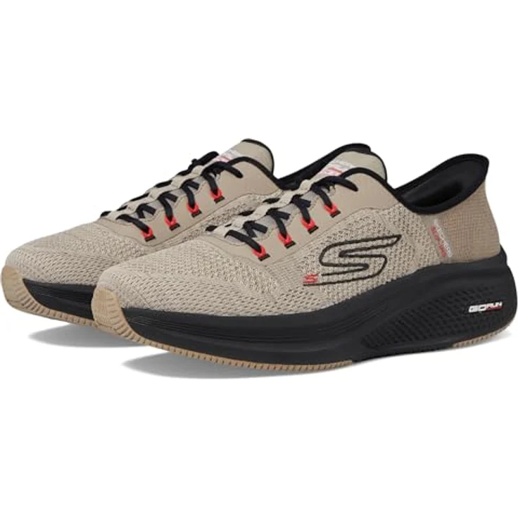 Skechers GO RUN ELEVATE 2.0-STEADY MOTION, Herren Laufschuhe für Roadrunning, Slip-In-Konstruktion, Grau, Größe 46 – Bild 1
