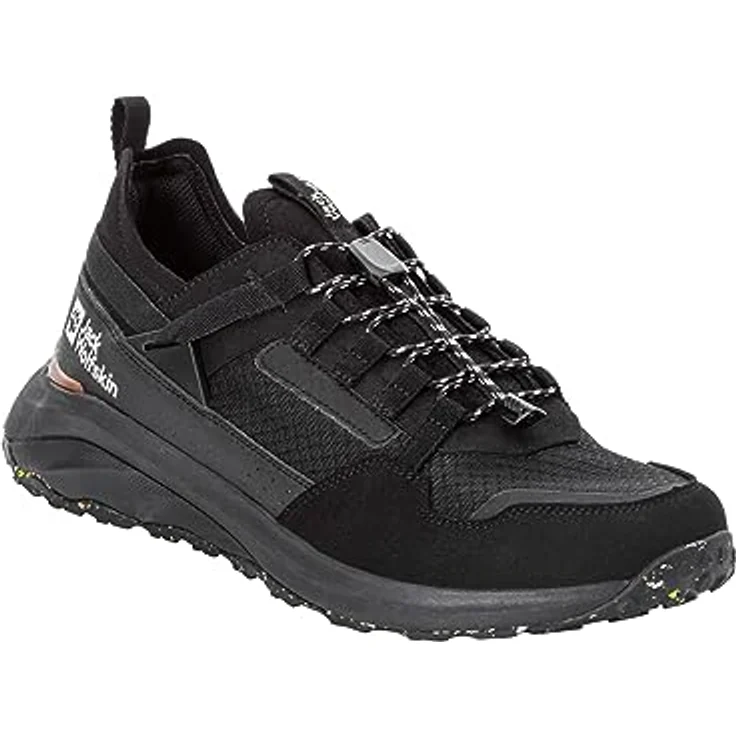 Jack Wolfskin Dromoventure Athletic Low M, Herren Wanderschuhe, schwarz, mit dämpfender EVA-Mittelsohle und griffiger Gummisohle – Bild 5