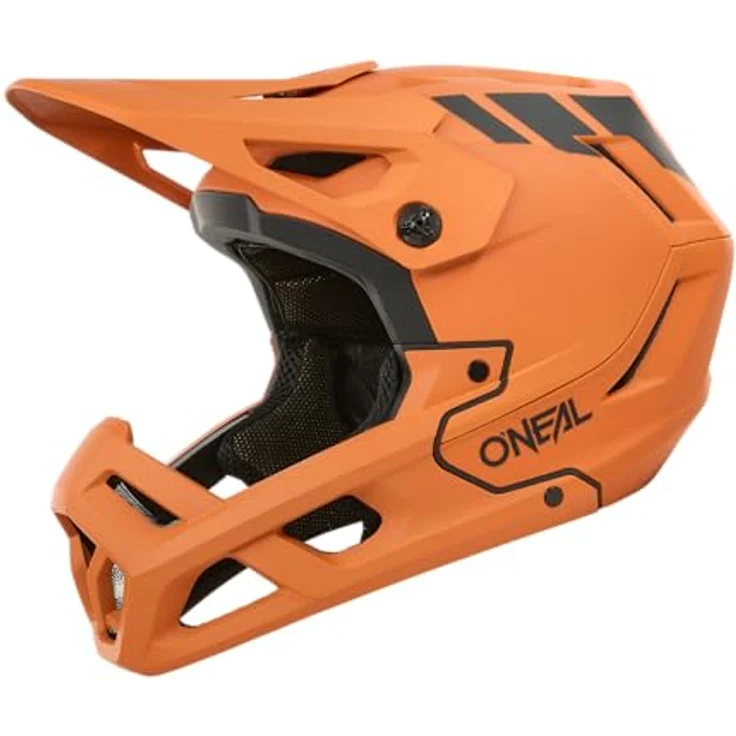 O'Neal SL1 Helmet CREST, Leichter Enduro Full-Face Helm, orange/schwarz, Größe S (55/56 cm) – Bild 2