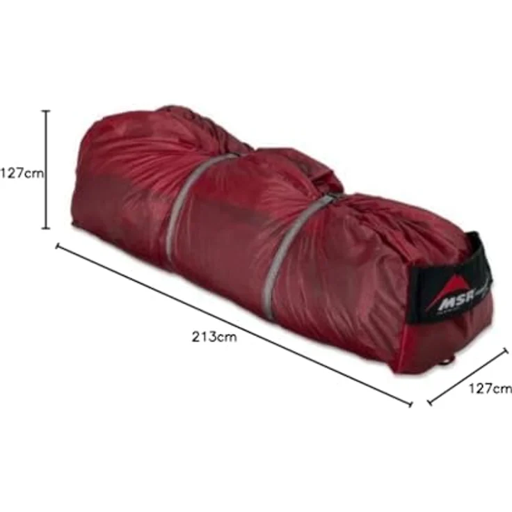 MSR Hubba Hubba Kuppelzelt, freistehend für 2 Personen, 1.54 kg, ideal für Rucksackwanderungen – Bild 10