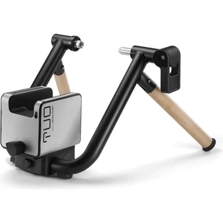 Elite Tuo Fluid Magnettrainer Hybrid, Klappbar, Leise und Stabil, für Rennrad und MTB Indoor Training, Schwarz – Bild 1