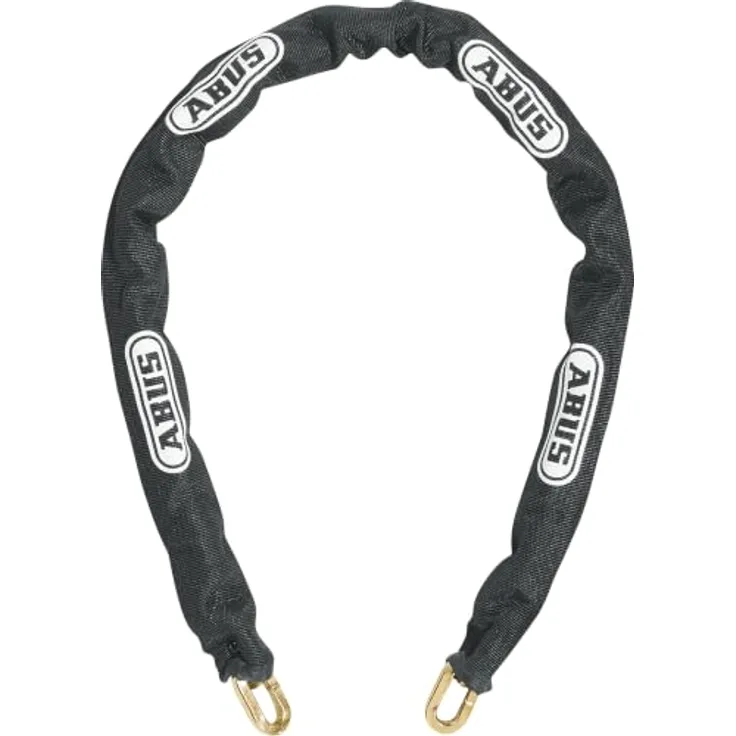 Abus 6KS85 Kettenschloss, robuste Vierkantkette aus gehärtetem Spezialstahl, 85 cm Länge, leichtes Design mit 722 g