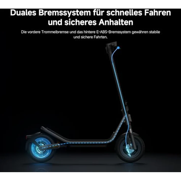 XIAOMI Electric Scooter 6 E-Roller, 12 Zoll Tubeless, 45 km Reichweite, 800W, Vollfederung, IPX5, App, Schwarz – Bild 6