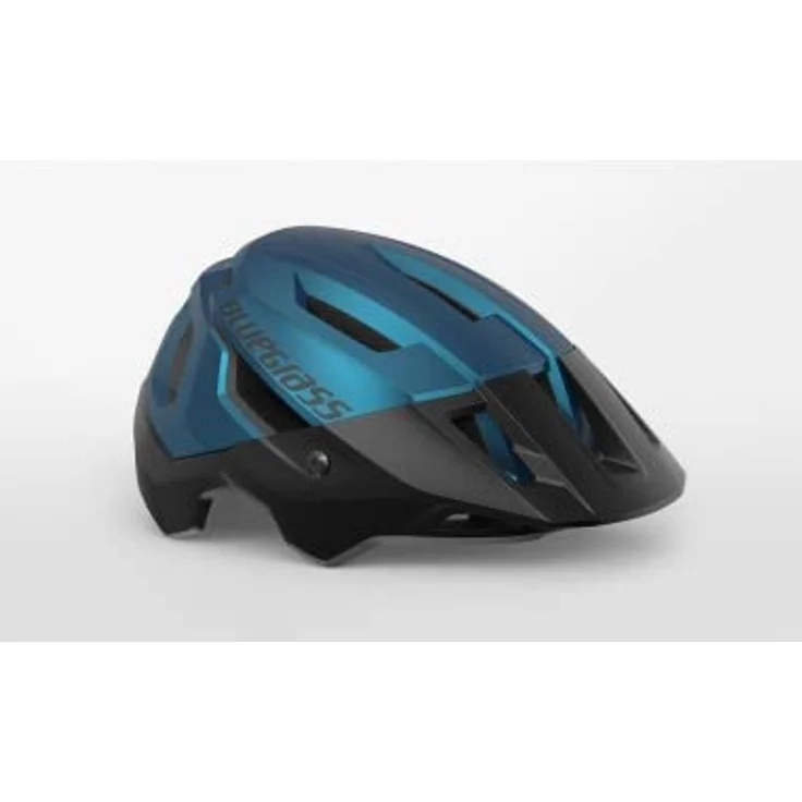 Bluegrass Helm Rogue Blaublau -Metallic, MTB Helm mit EPS Innenschale und Polycarbonat Außenschale, 16 Belüftungsöffnungen, 58/61 cm – Bild 1