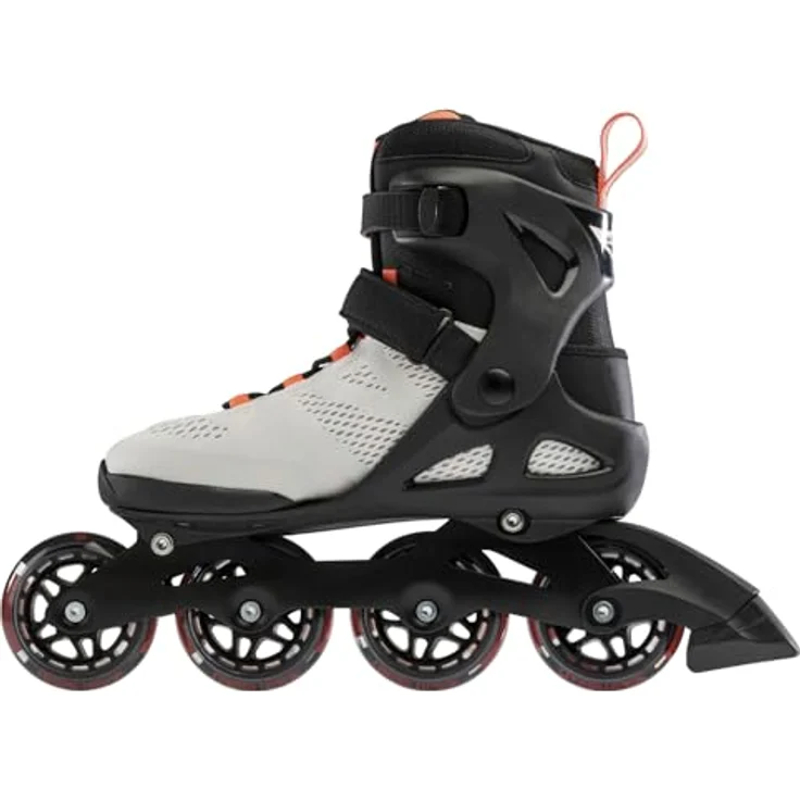 Rollerblade Macroblade 80 W, Damen Rollschuhe mit 80 mm Performance-Rollen, Ghiaccio/Corallo – Bild 3